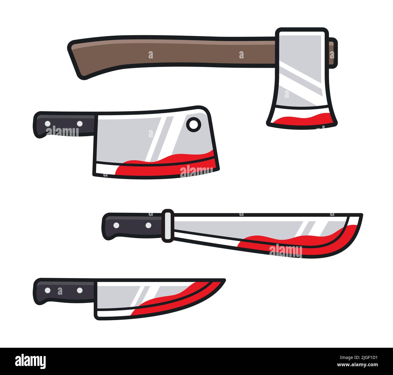 Cutting knives set. Poster Butcher diagram Stock Vector by ©annamaglyak  156669384