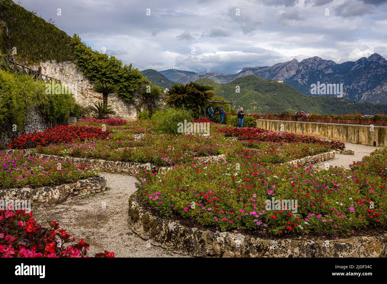 Villa Rufolo, Ravello, Italy Stock Photo