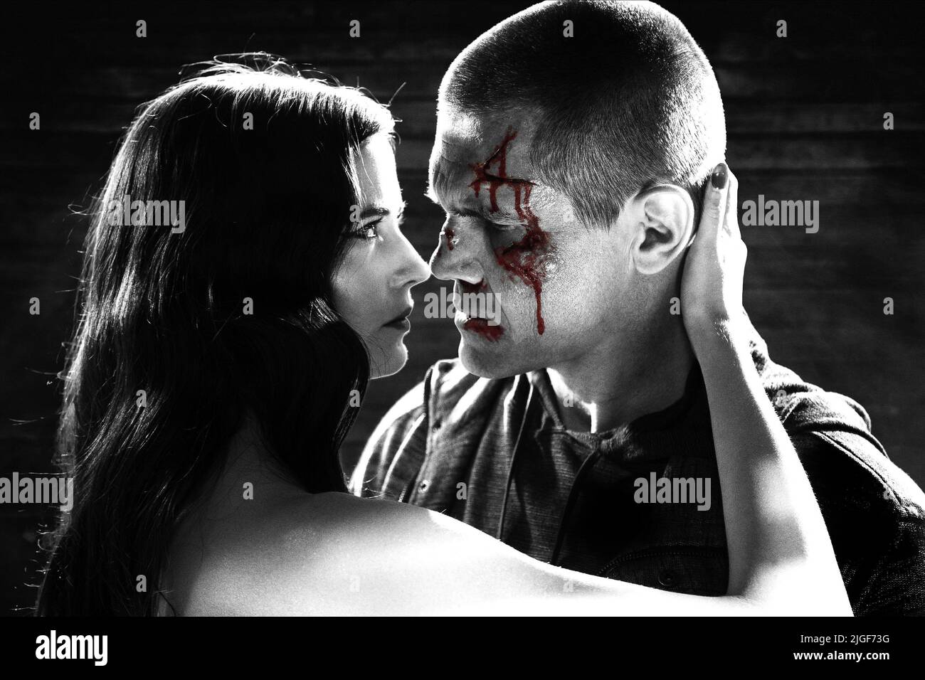 GREEN,BROLIN, SIN CITY: A DAME TO KILL FOR, 2014 Stock Photo