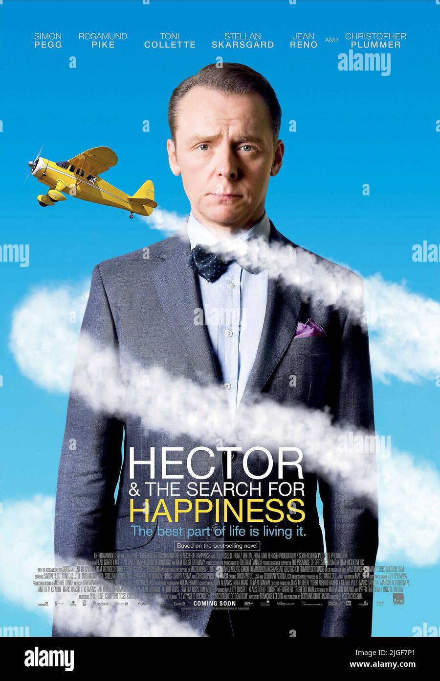 SIMON PEGG POSTER, HECTOR AND THE SEARCH FOR HAPPINESS, 2014