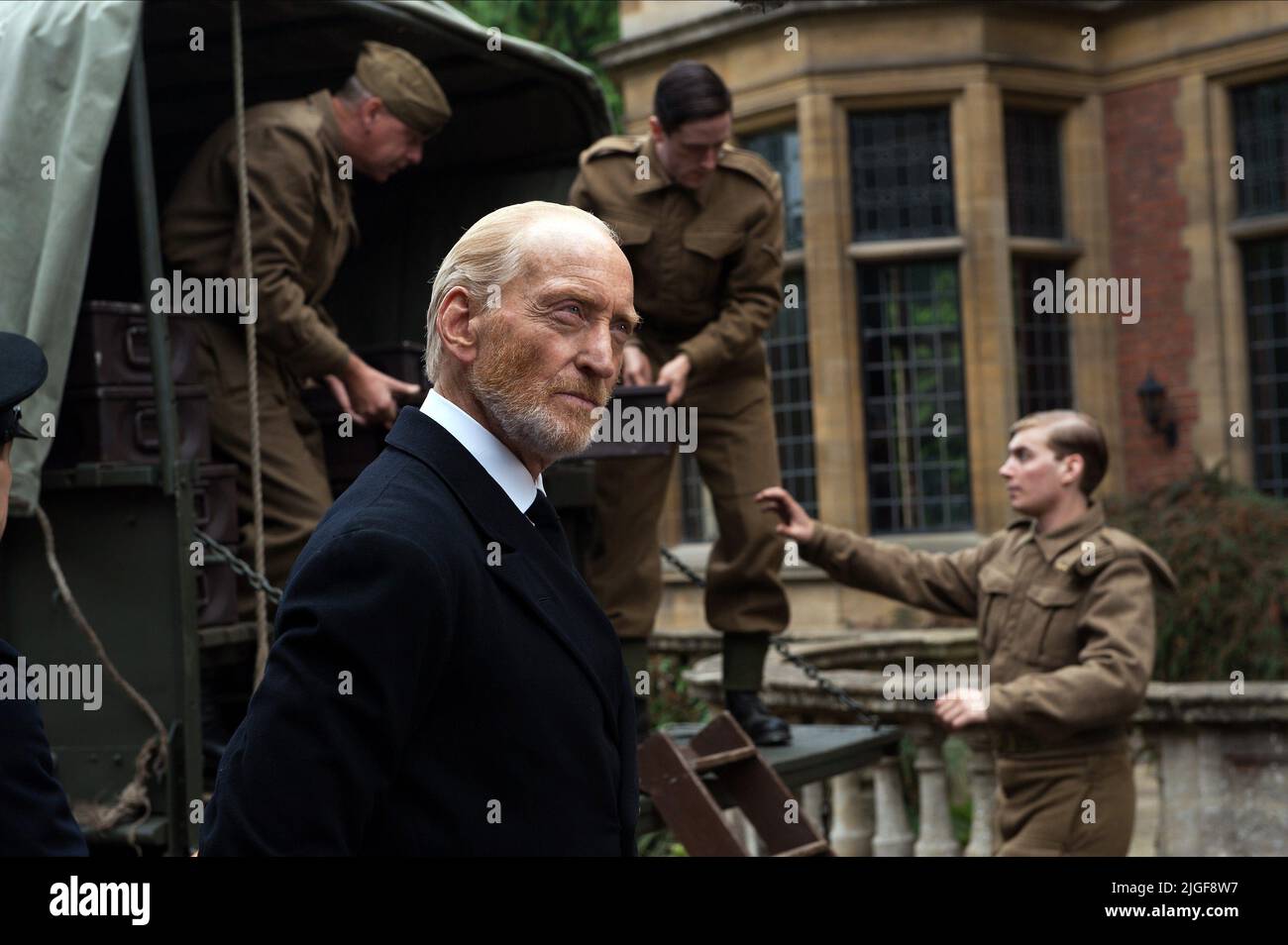 CHARLES DANCE, THE IMITATION GAME, 2014 Stock Photo