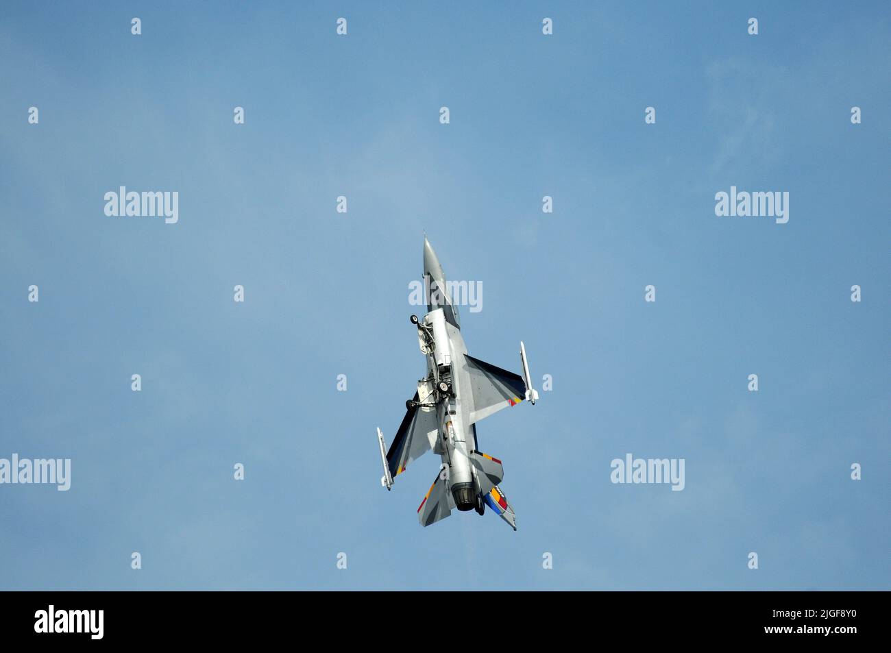 Belgian Air Force F-16. Stock Photo