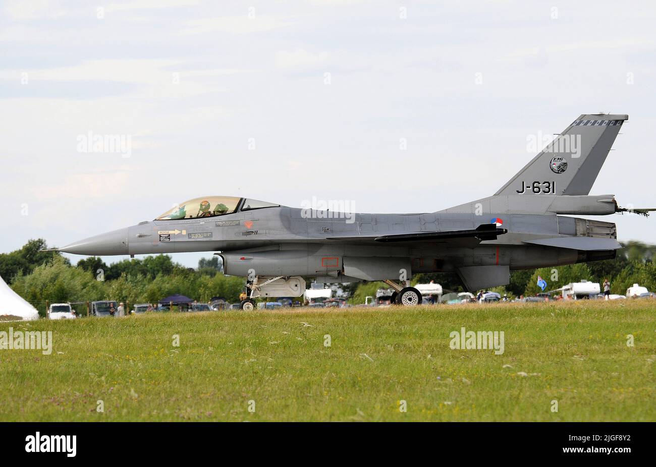 Dutch 'F-16'. Stock Photo
