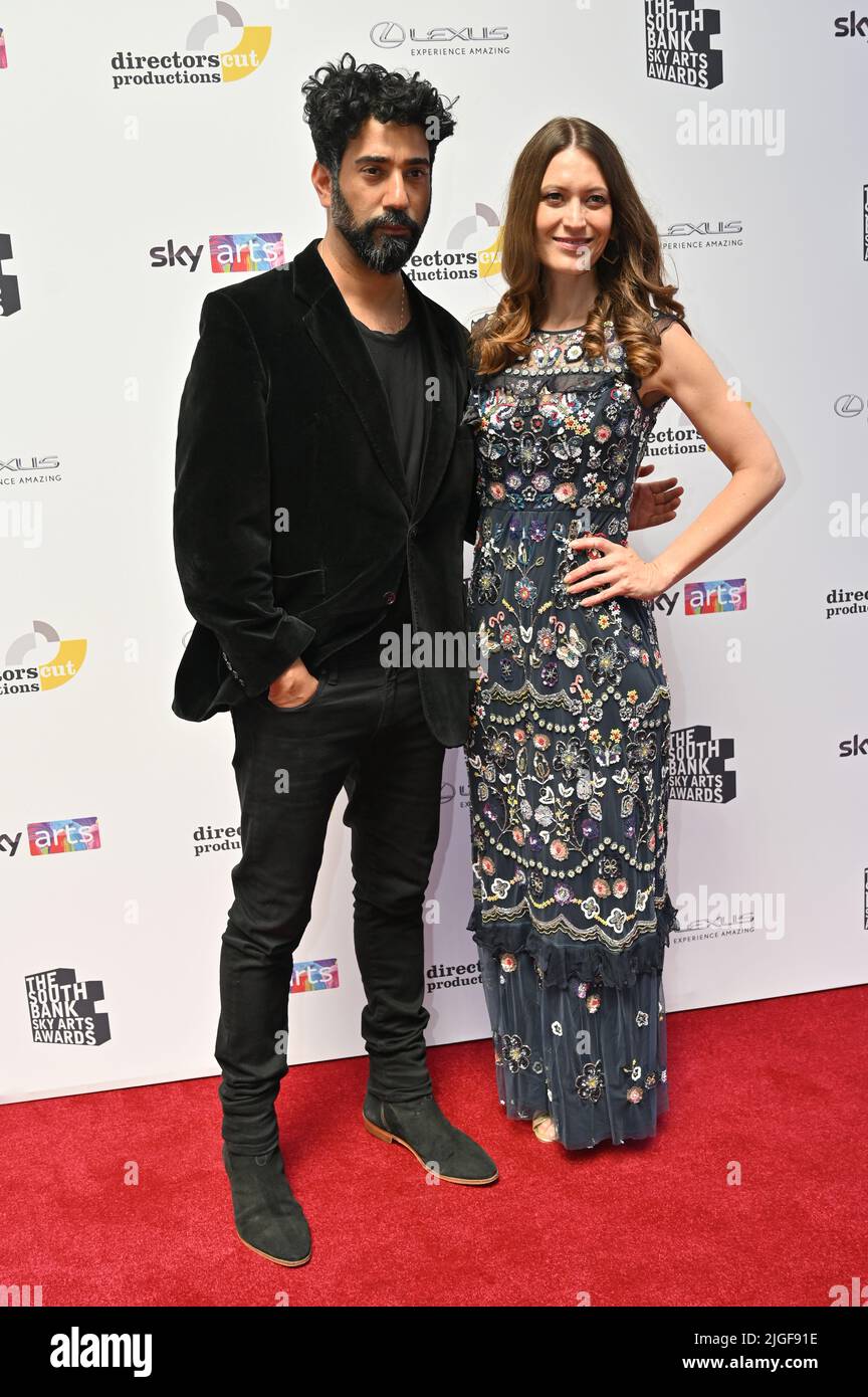Ray Panthaki attends The South Bank Sky Arts Awards 2022 at The Savoy Hotel on July 10, 2022 in