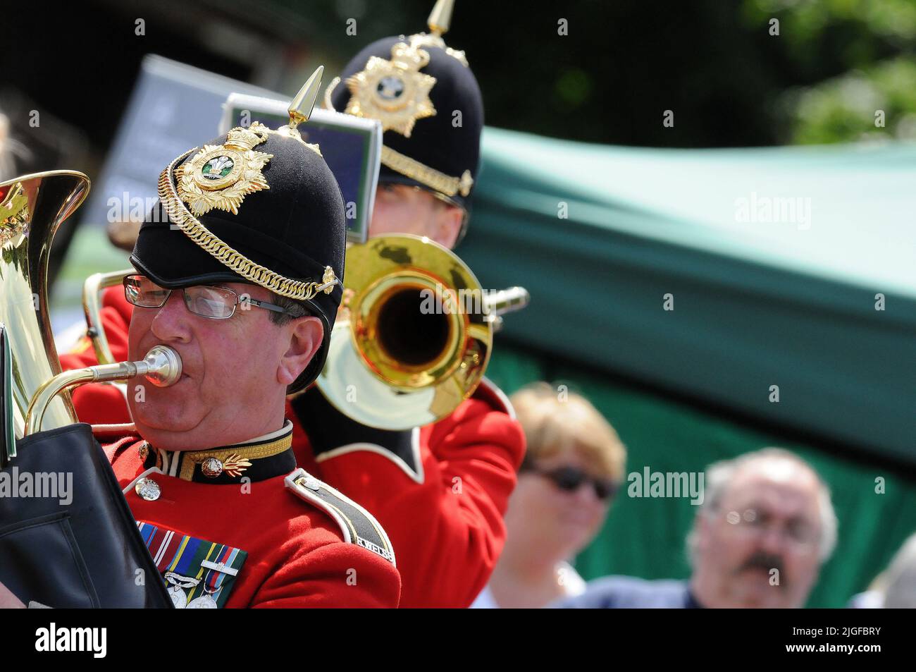 Bute Park, Armed Forces Day, 2015. Stock Photo