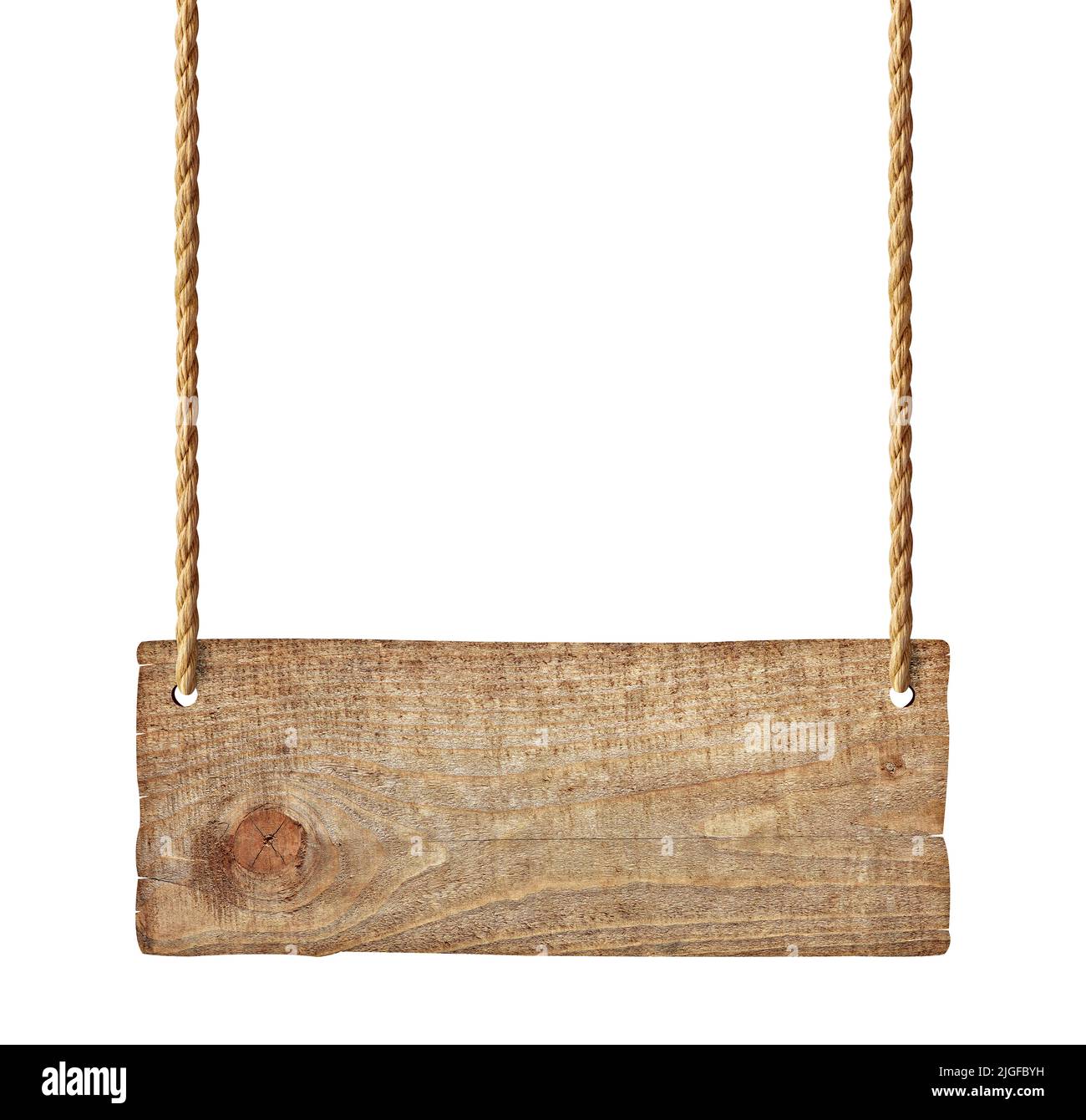wooden sign chain ropesignboard signpost Stock Photo - Alamy