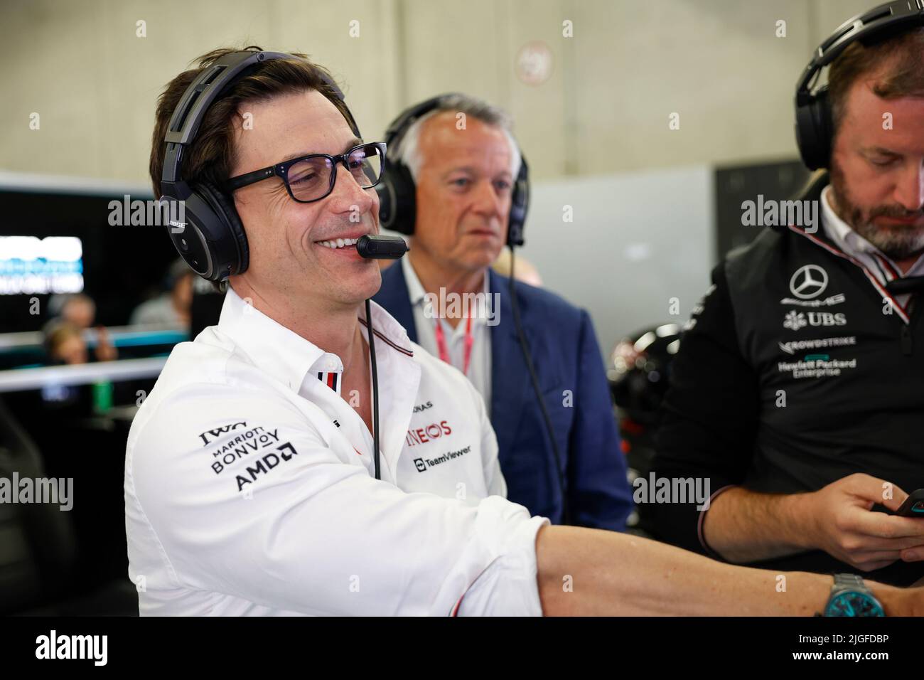 Spielberg Austria 10th July 22 Toto Wolff Aut Mercedes Amg Petronas F1 Team F1 Grand Prix Of Austria At Red Bull Ring On July 10 22 In Spielberg Austria Photo By High Two Spielberg Austria 10th July 22 Toto Wolff Aut Mercedes Amg Petronas F1 Team F1 Grand Prix Of Austria At Red Bull Ring On July 10 22 In Spielberg Austria Photo By High Two