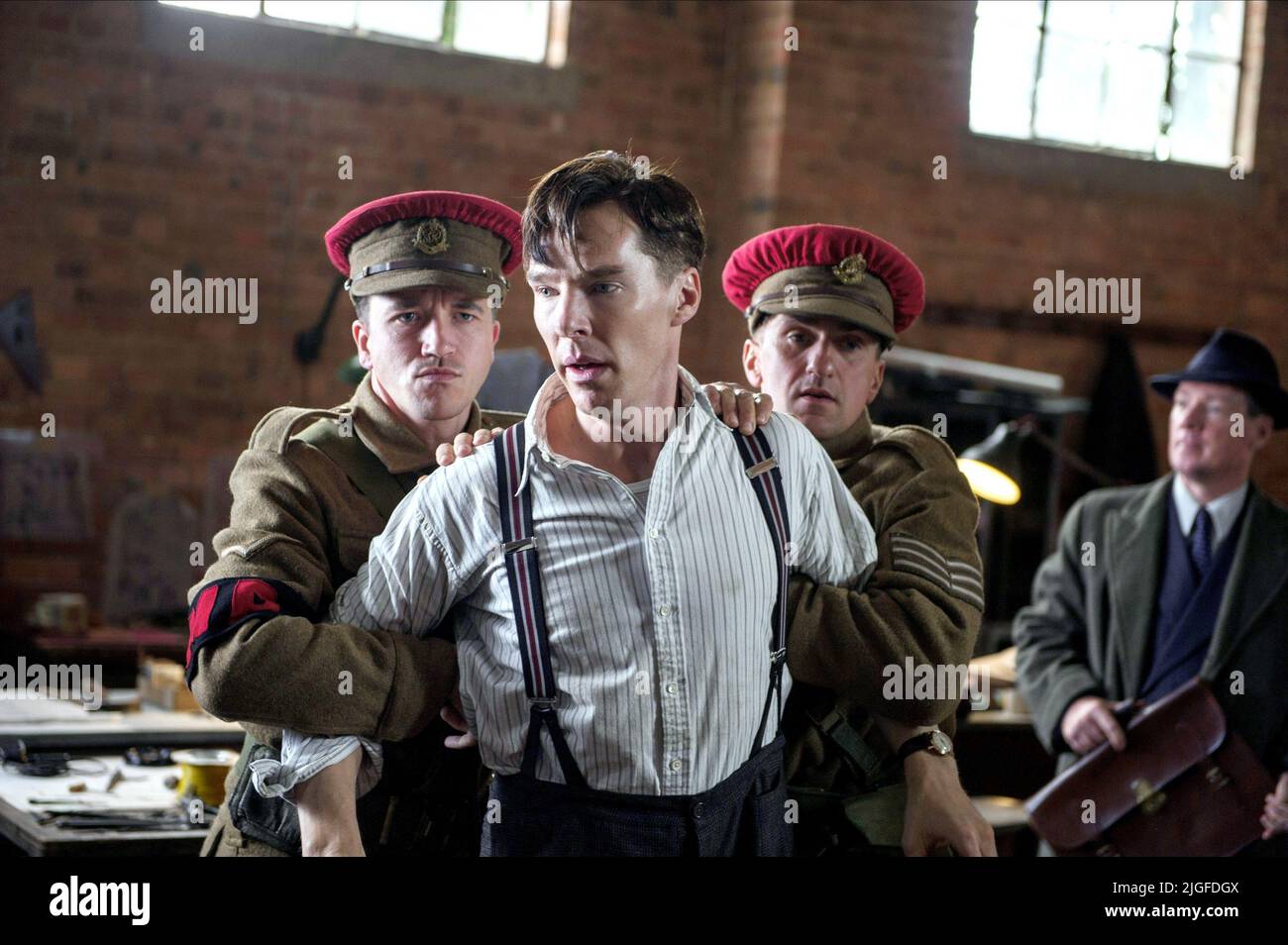 BENEDICT CUMBERBATCH, THE IMITATION GAME, 2014 Stock Photo