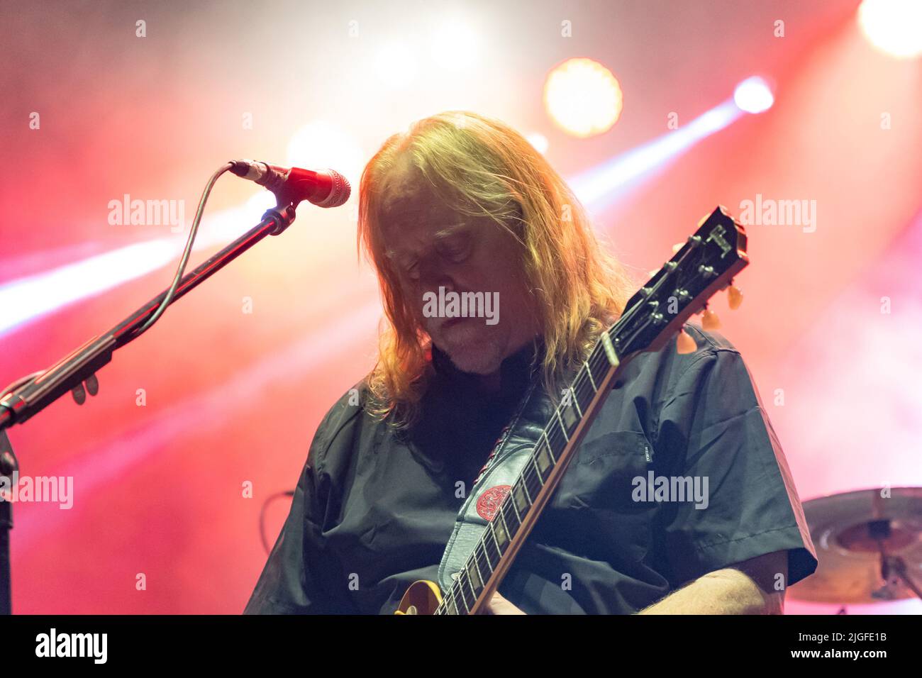 Pistoia, Italy. 09th July, 2022. Danny Louis in concert during Gov't Mule, Music Concert in Pistoia, Italy, July 09 2022 Credit: Independent Photo Agency/Alamy Live News Stock Photo