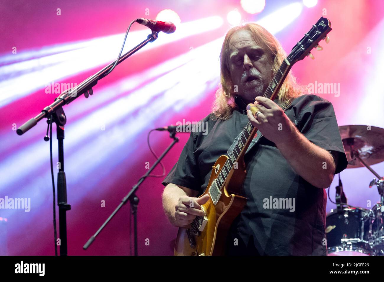 Pistoia, Italy. 09th July, 2022. Danny Louis in concert during Gov't Mule, Music Concert in Pistoia, Italy, July 09 2022 Credit: Independent Photo Agency/Alamy Live News Stock Photo