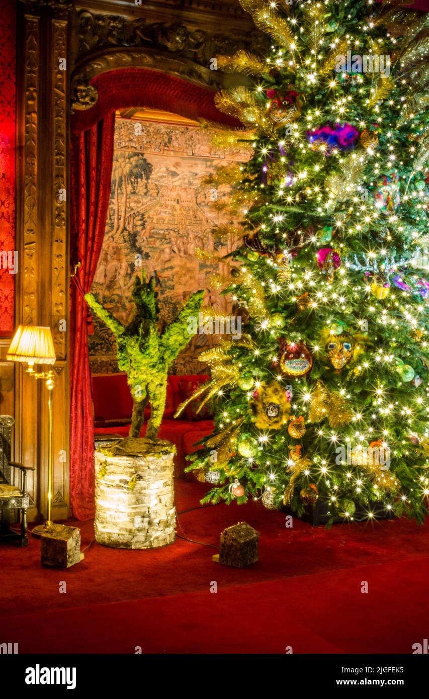 Waddesdon Manor in Buckinghamshire looking stunning, decked out for