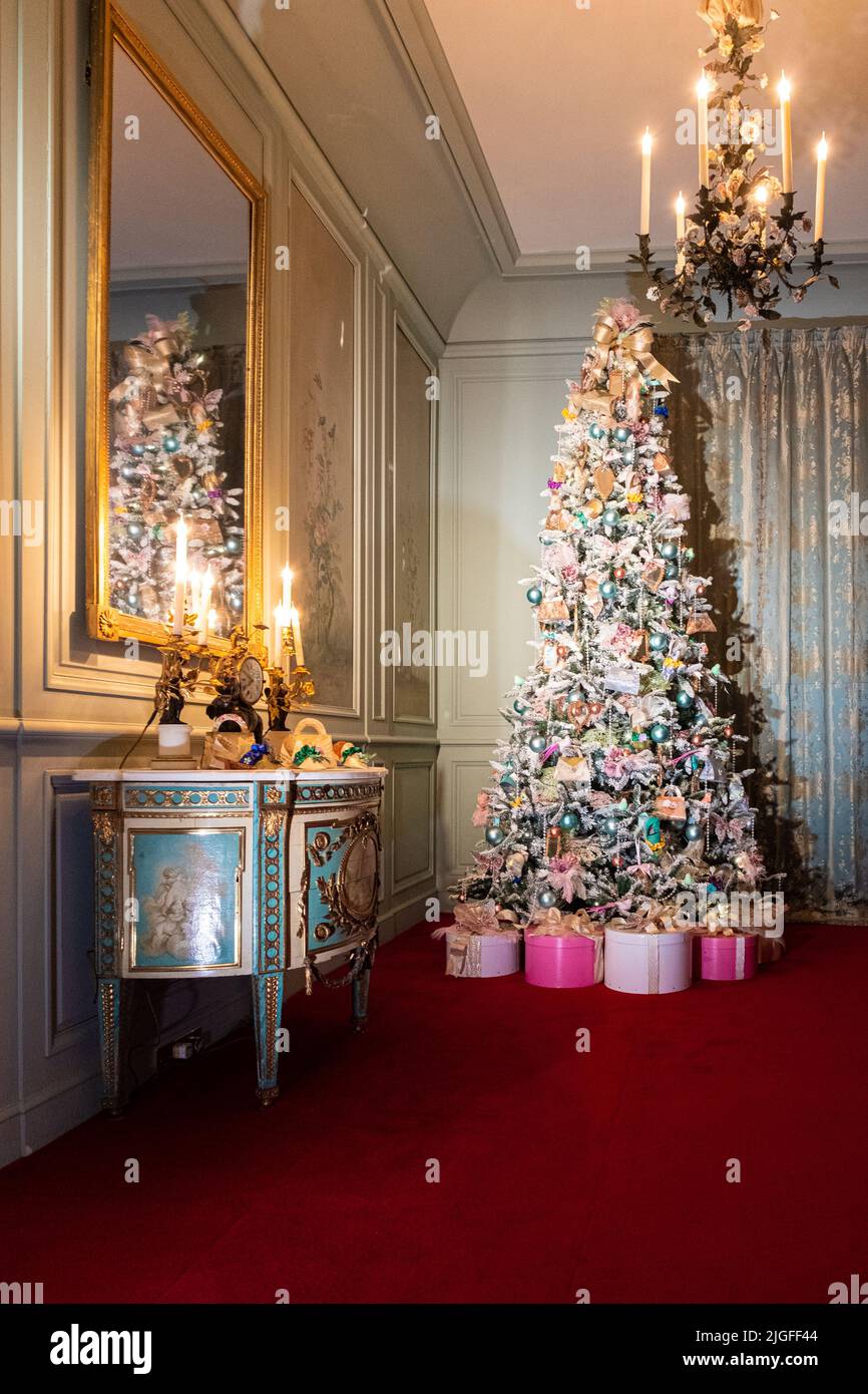 Waddesdon manor christmas trees hires stock photography and images Alamy