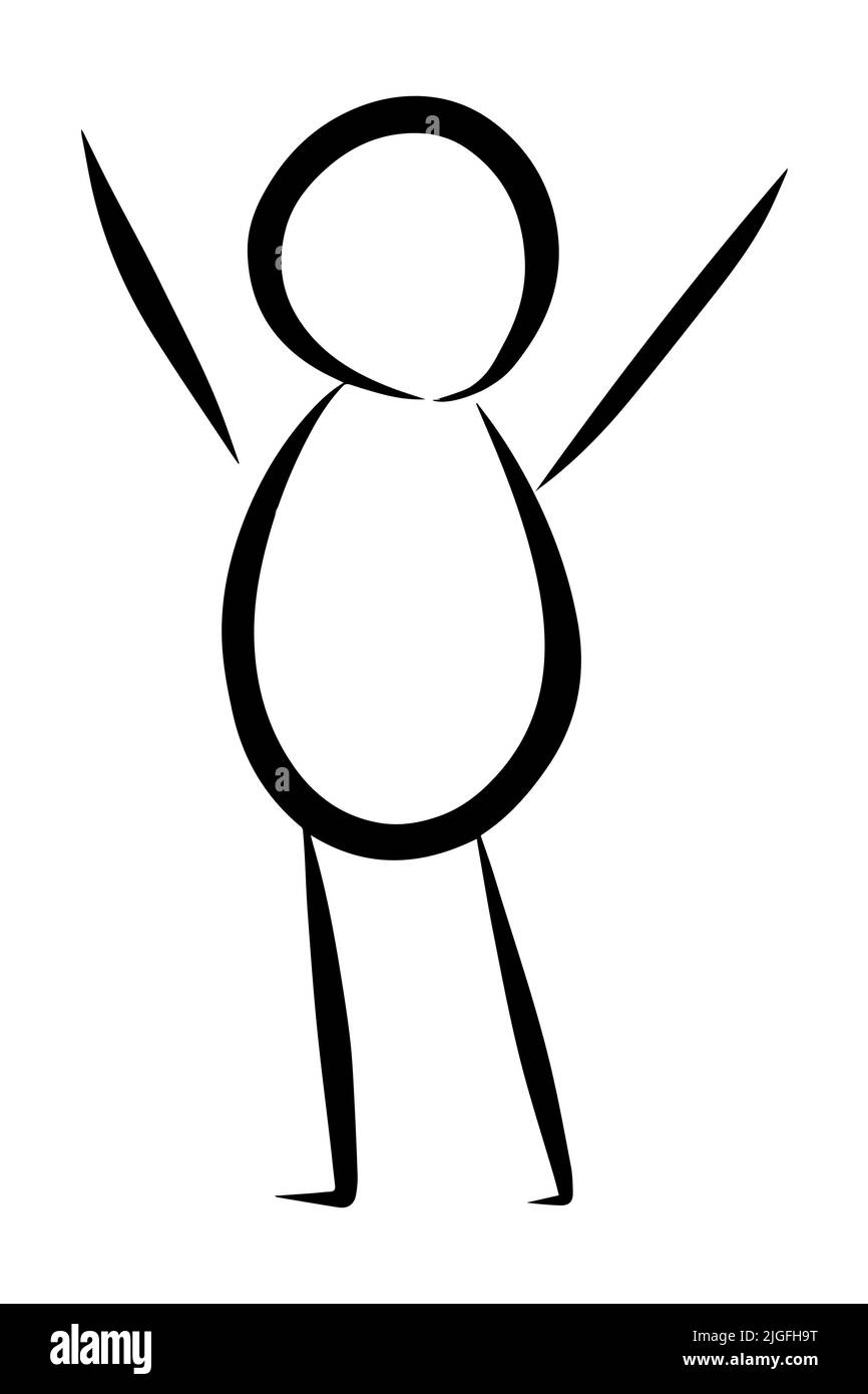 Stickman Happy Sticker - Stickman Happy Dancing - Discover & Share