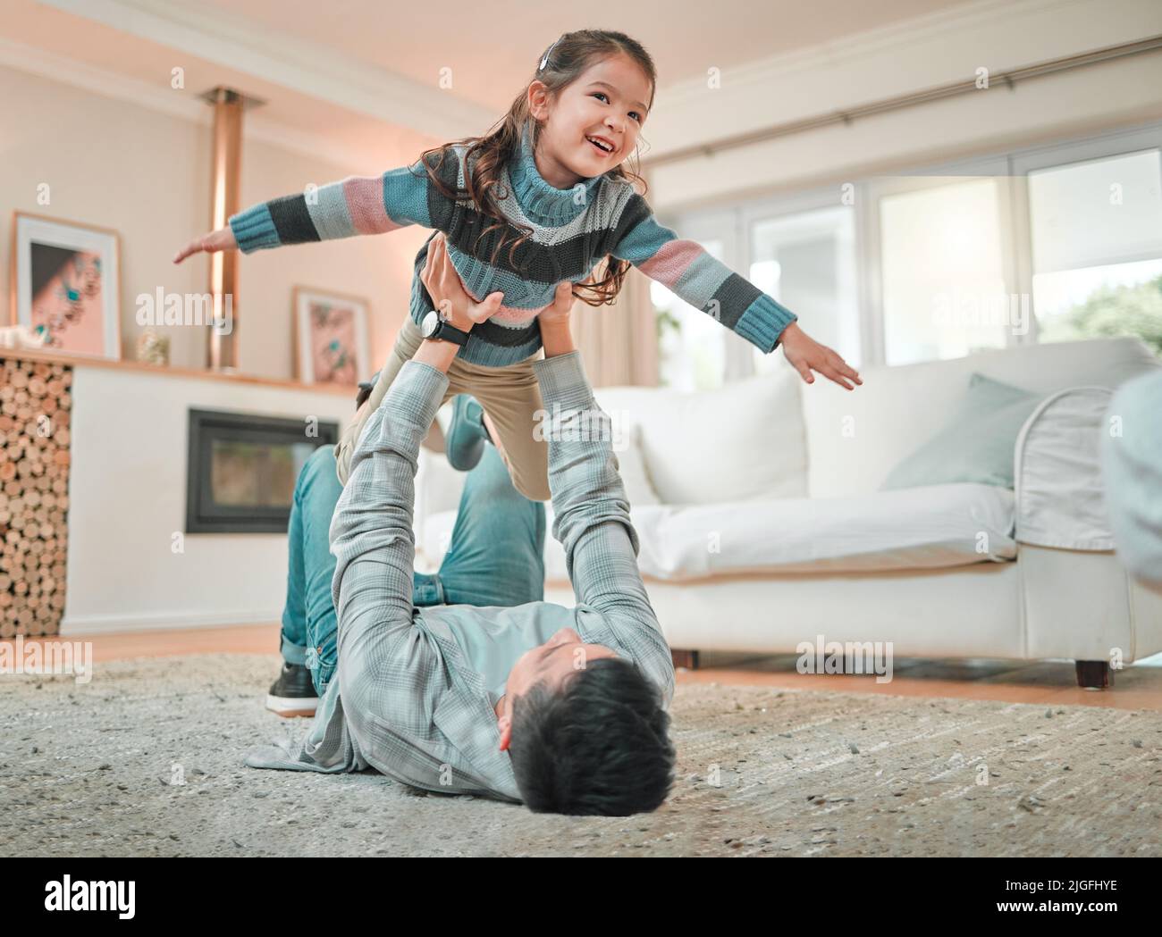 Shell be a force no-one can ignore. a young father and daughter bonding ...