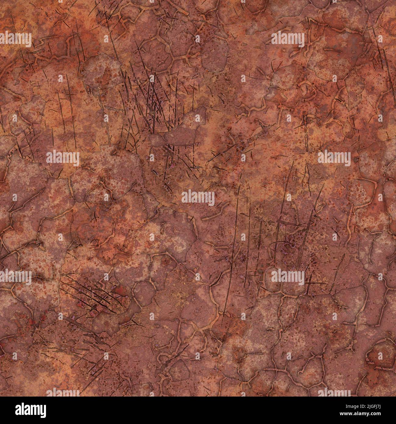 3D Realistic rusty corroded scratched iron metal rendered texture ...
