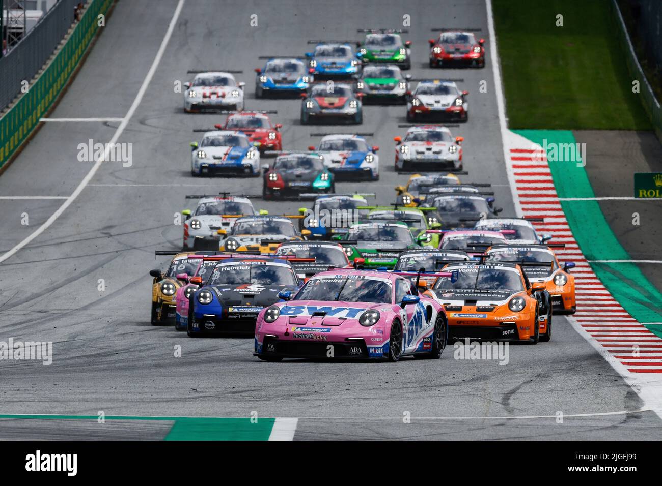 Spielberg Austria 10th July 2022 Start 5 Dylan Pereira L BWT 