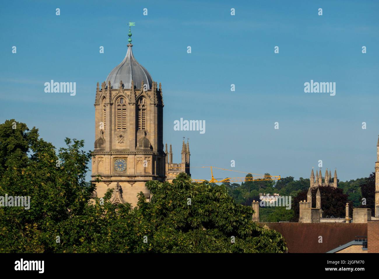 Tom Tower, Oxford Stock Photo