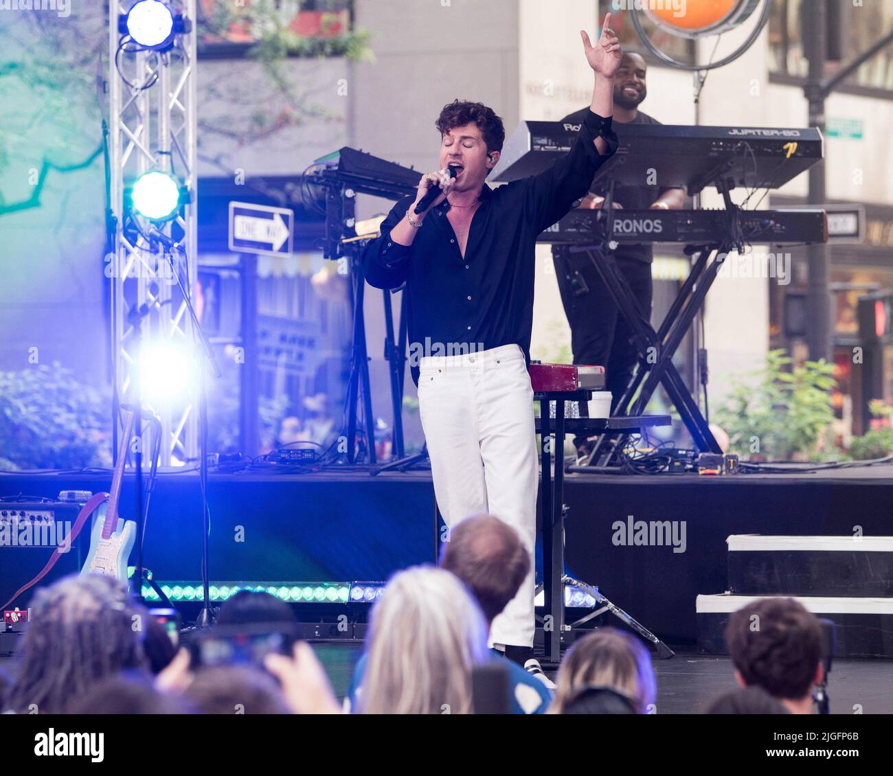 Charlie Puth On Stage NBC Today Show Concert Series With Charlie Puth 