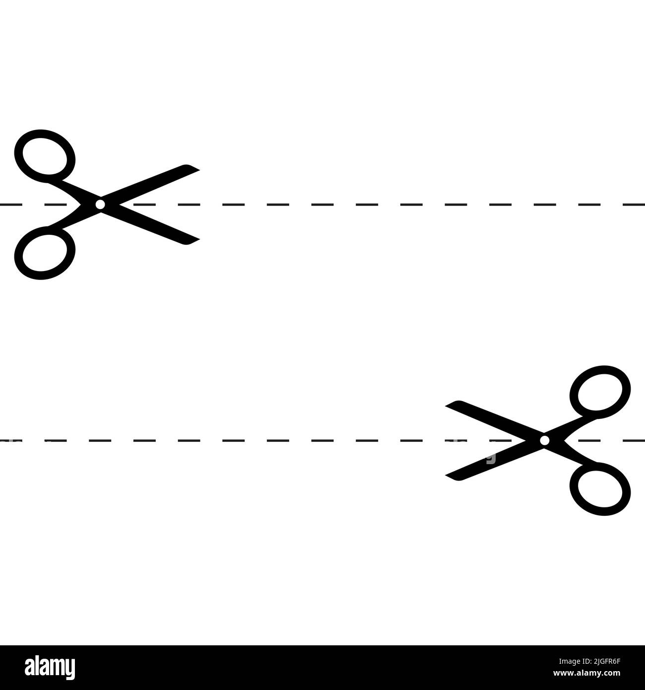 Scissors vector icon isolated on white background Stock Vector Image ...
