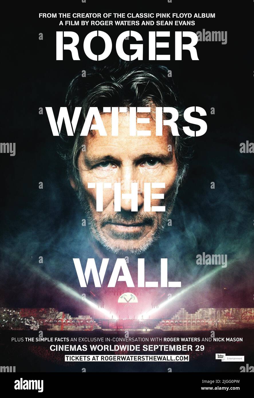 ROGER WATERS POSTER, ROGER WATERS THE WALL, 2014 Stock Photo - Alamy