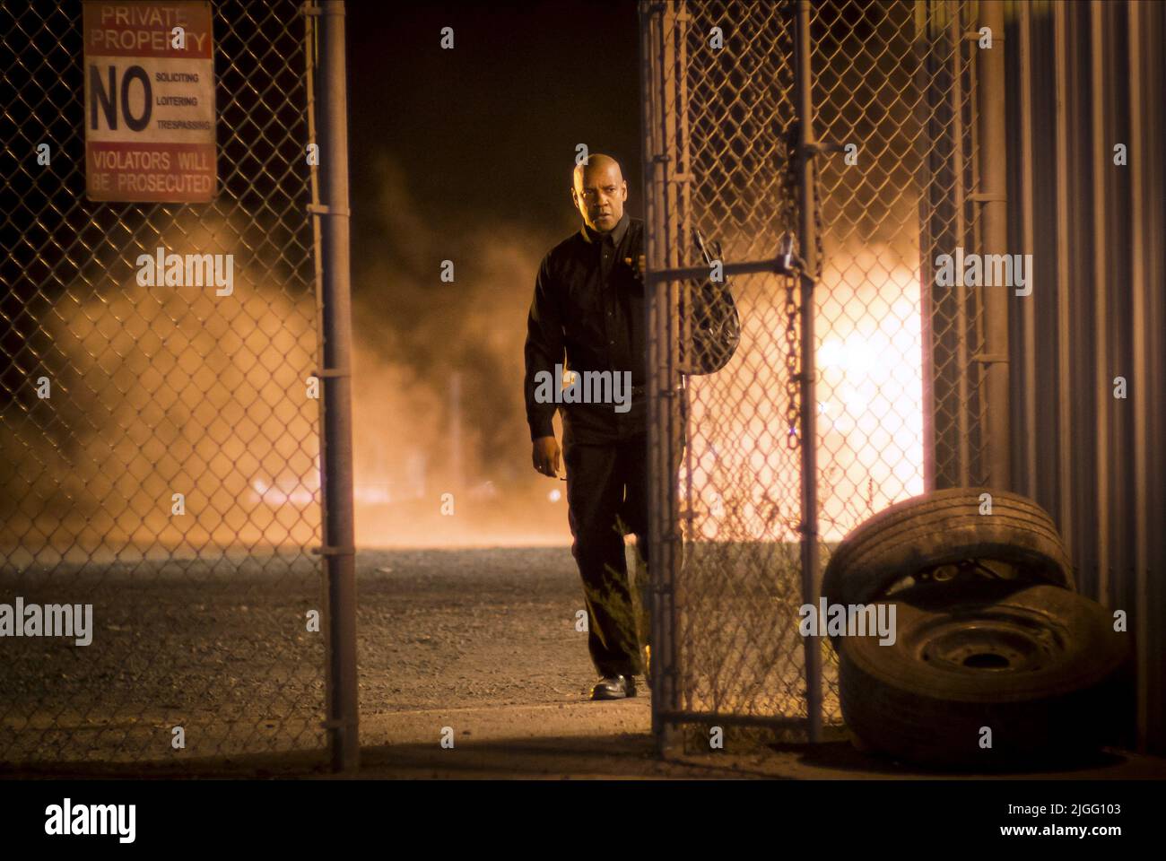 DENZEL WASHINGTON, THE EQUALIZER, 2014 Stock Photo