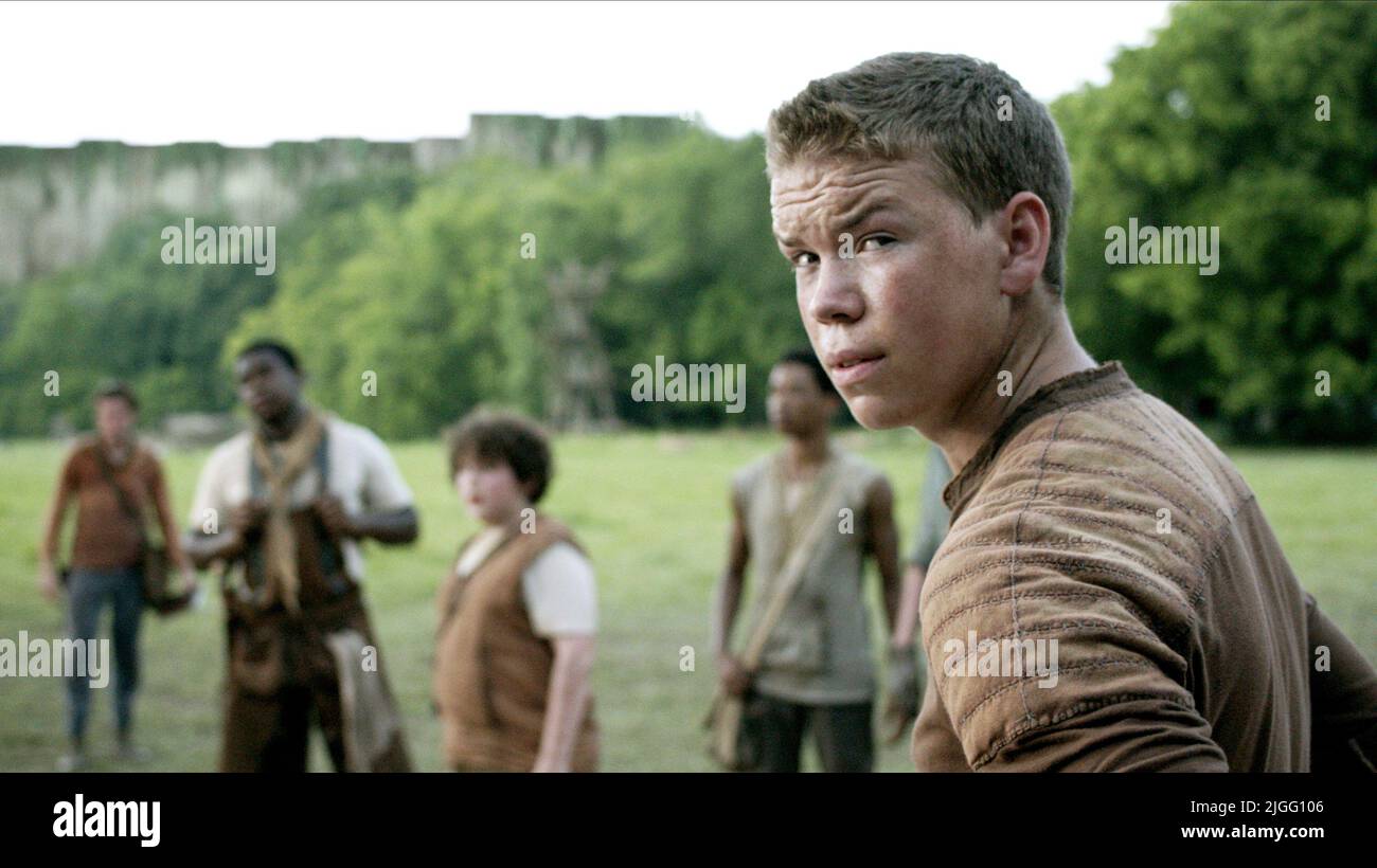 WILL POULTER THE MAZE RUNNER 2014 Stock Photo Alamy