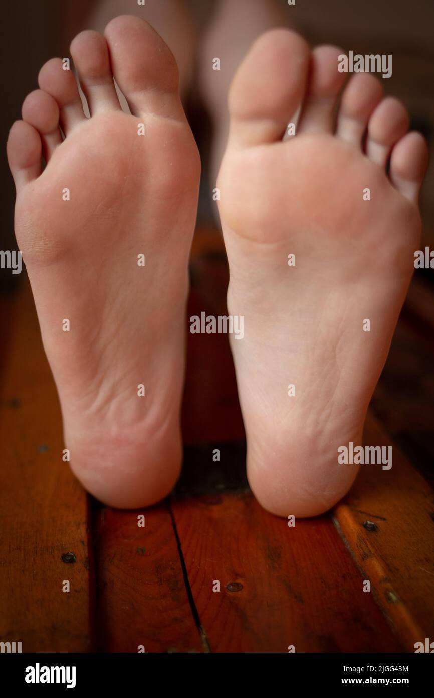 Soles of feet hi-res stock photography and images - Alamy
