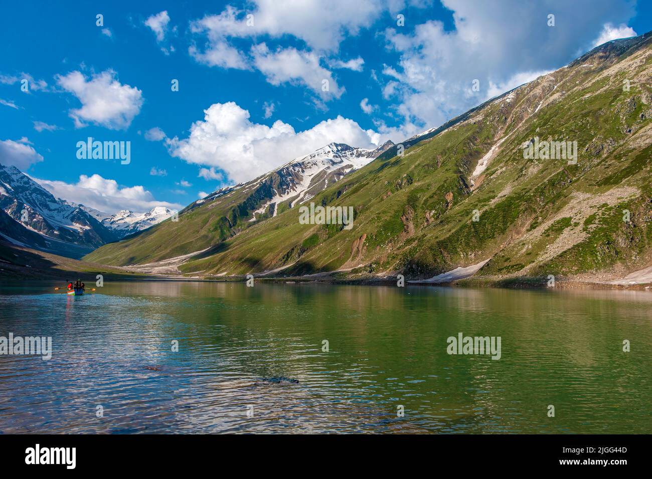Saif ul Malook Lake Kaghan Valley KPK, Pakistan Stock Photo