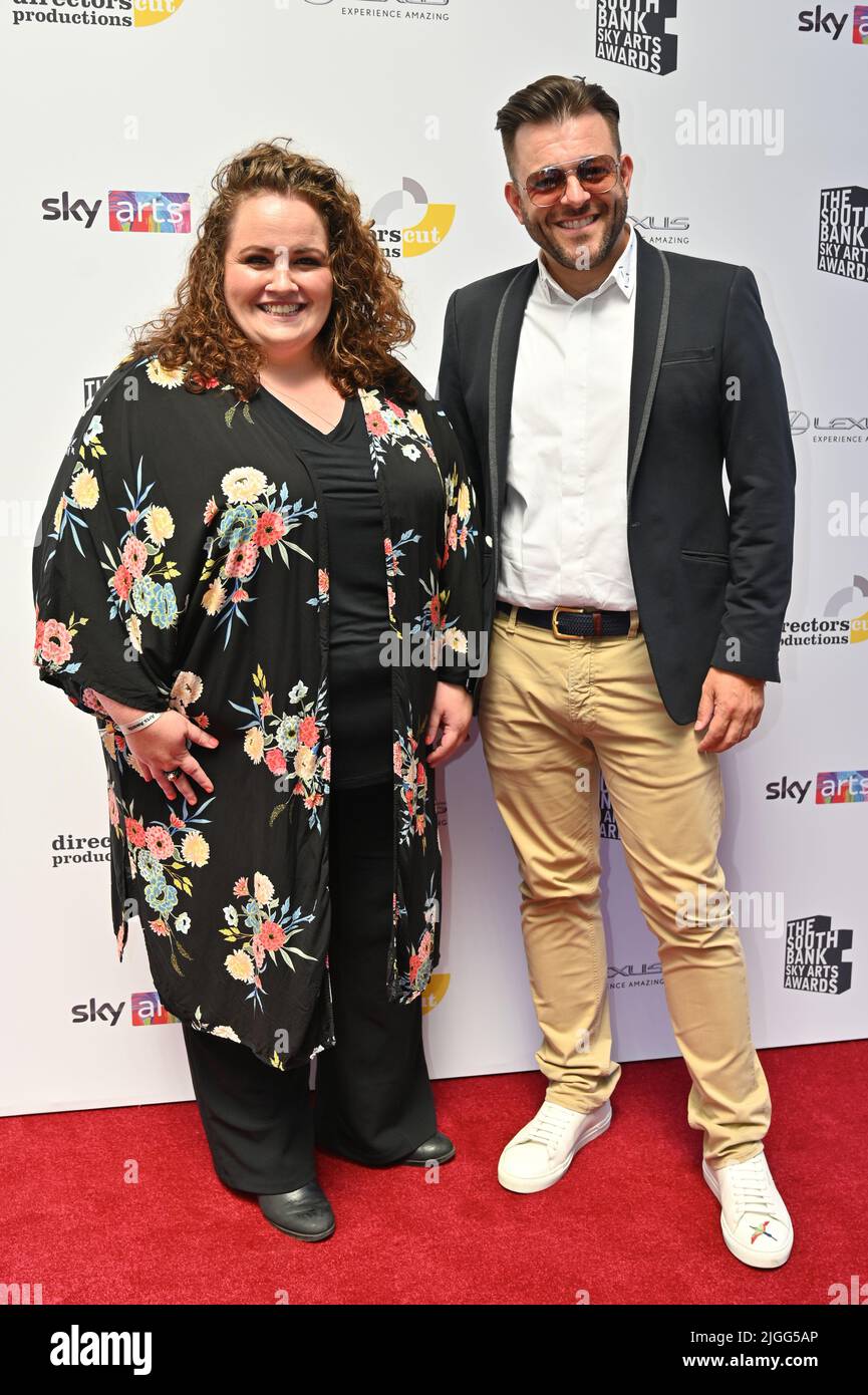 London, UK. 10th July, 2022. Jessica Gunning attends The South Bank Sky