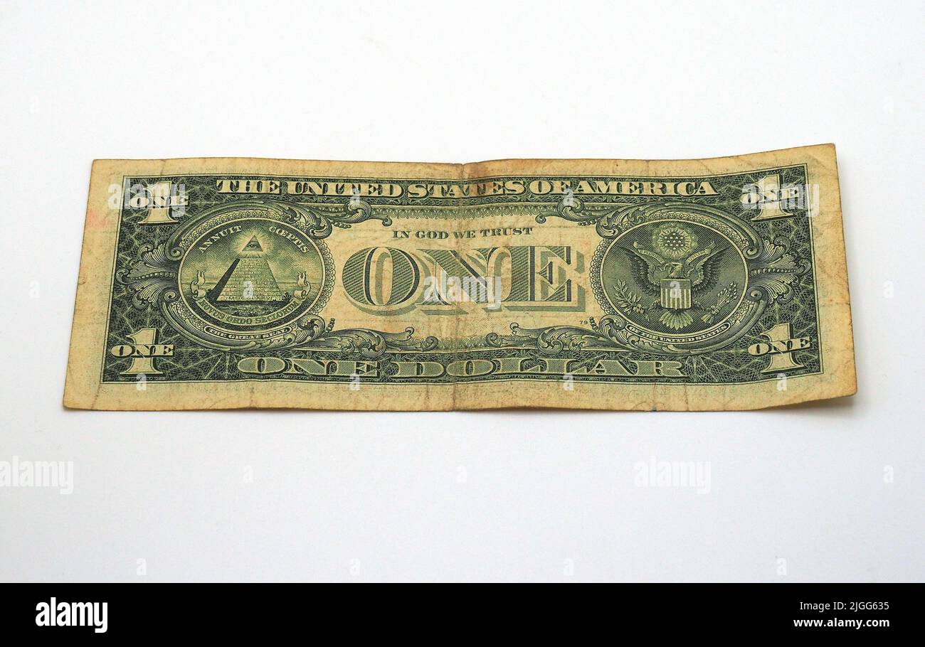 One dollar banknote (Great Seal of the United States), United States ...