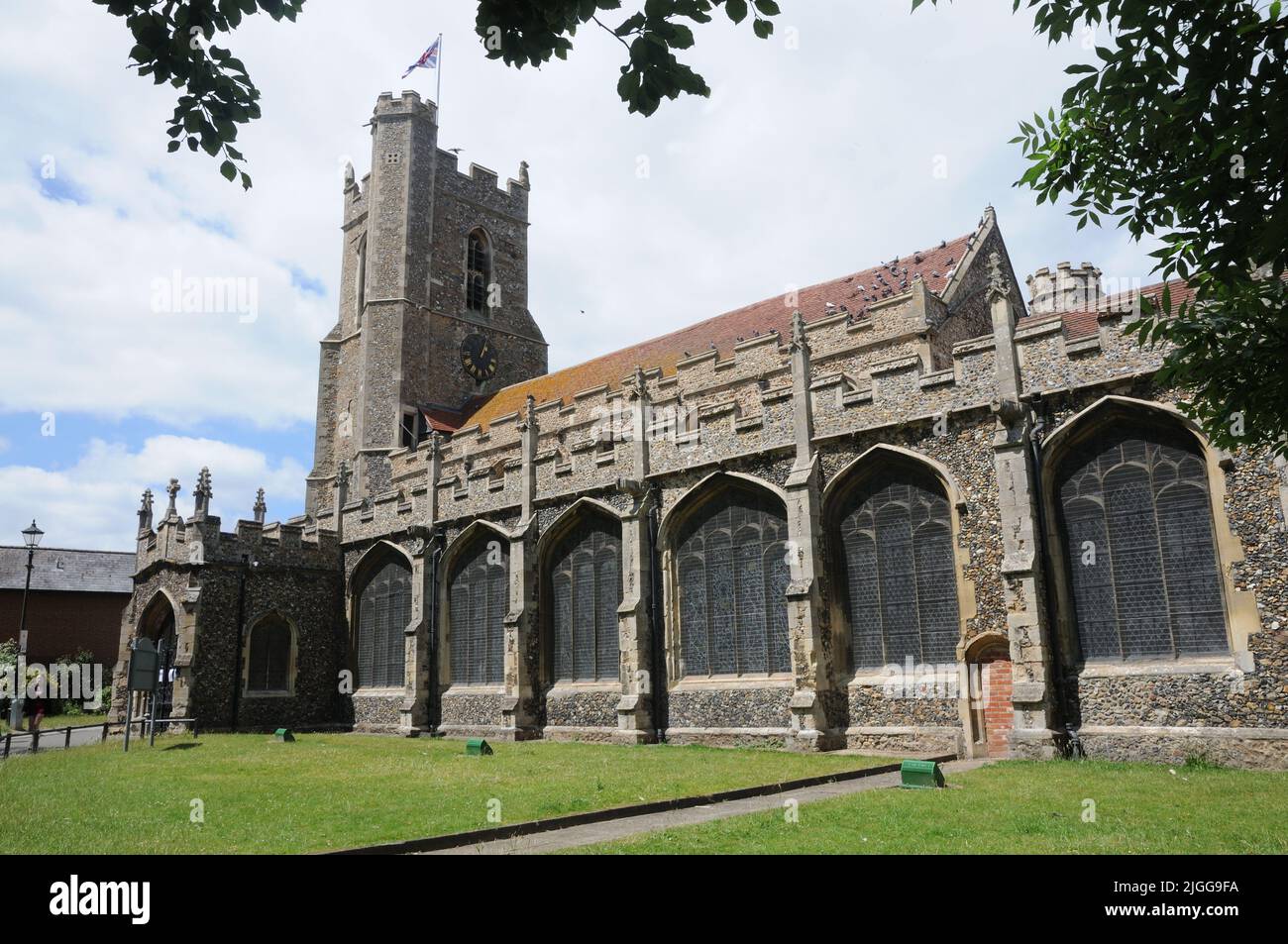 St Mary the Virgin Church, Haverhill, Suffolk Stock Photo - Alamy