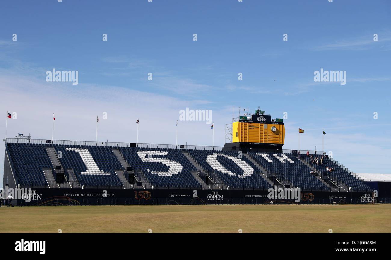 St Andrews, Fife, Scotland, UK. 10th July 2022, Old Course at St