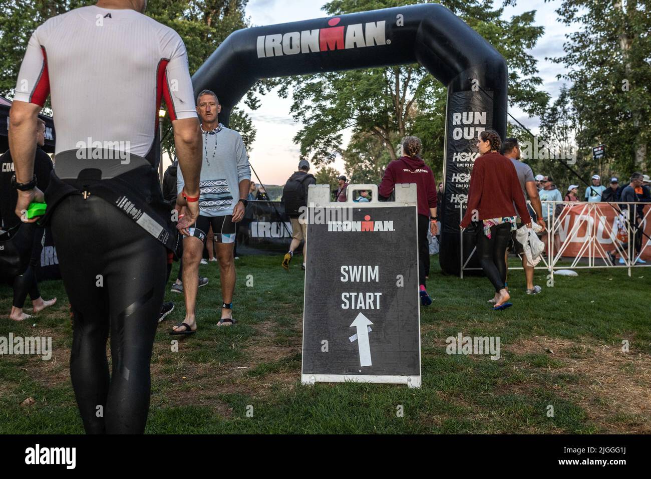 July 10, 2022, Salem, Oregon, USA Official way for every athlete on