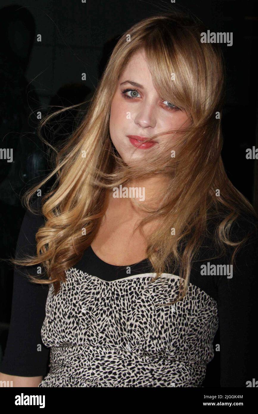 Peaches Geldof attends the opening of Armani/5th Avenue in New York