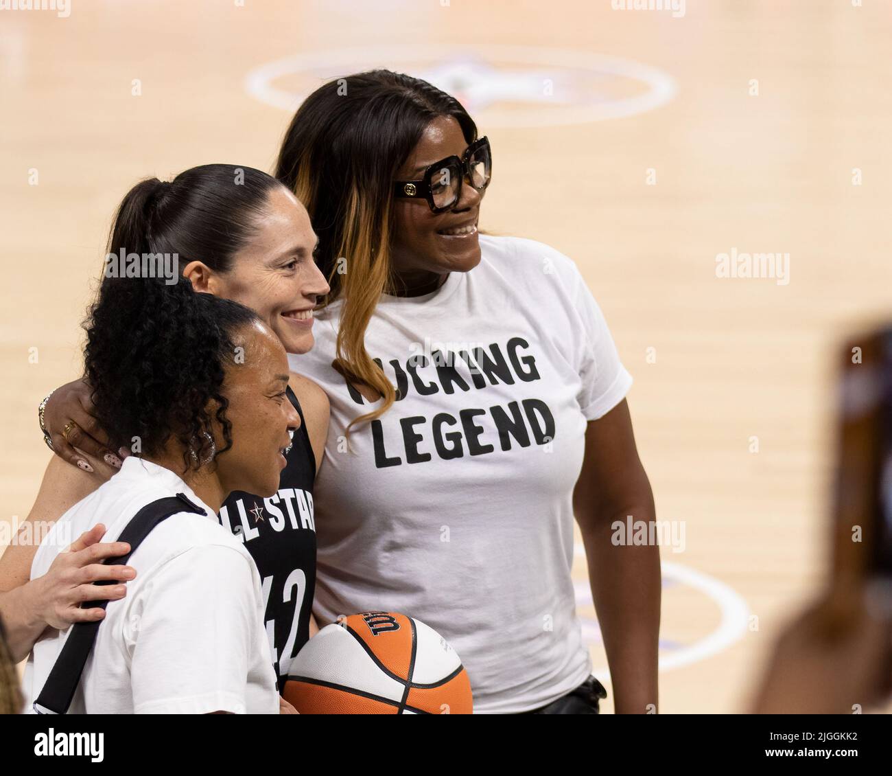 July 10, 2022, Chicago, Illinois, United States: WNBA All-Star Game Sue ...