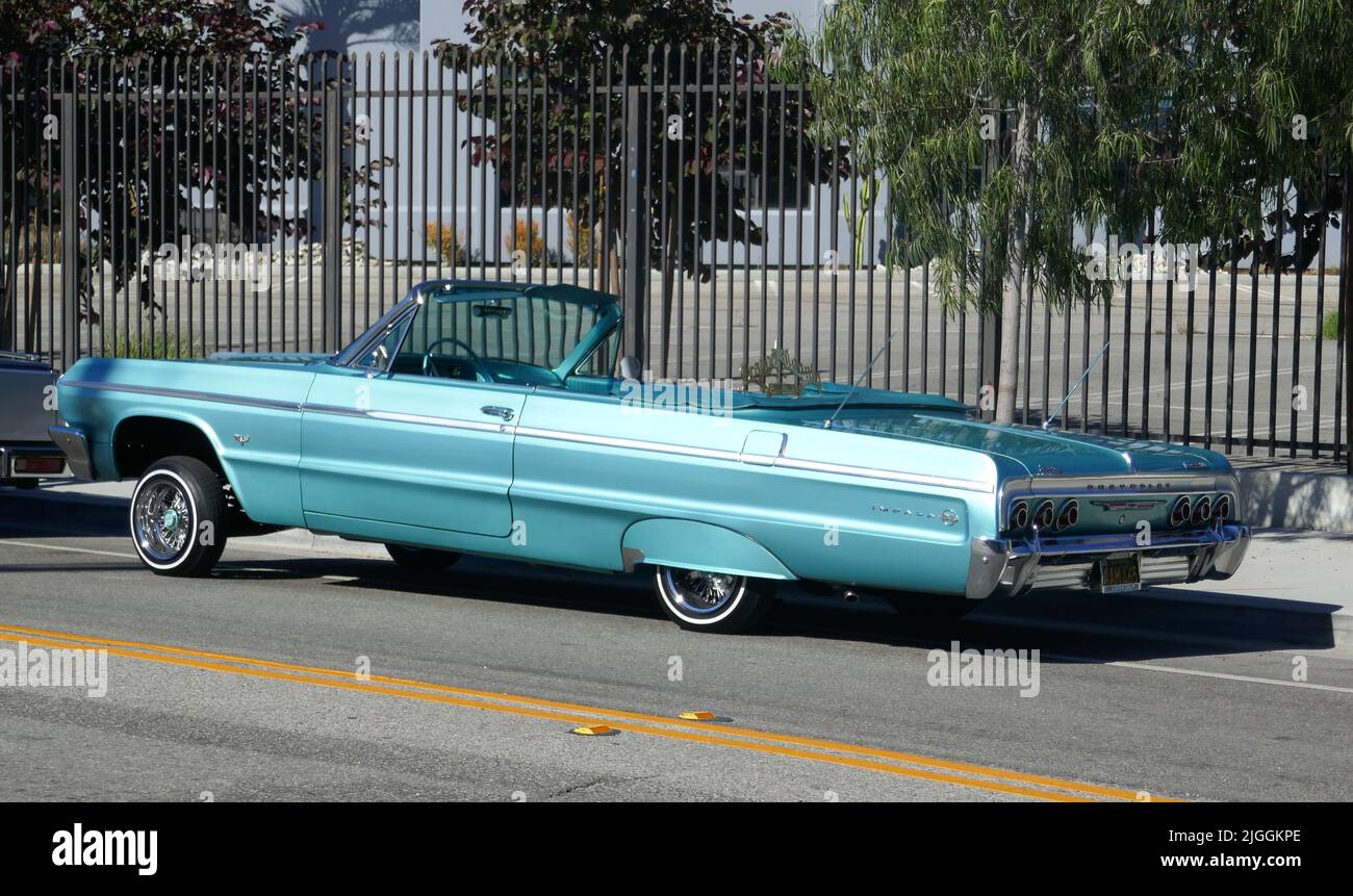 Los Angeles, California, USA 9th July 2022 Classic Vintage Cars at 6th