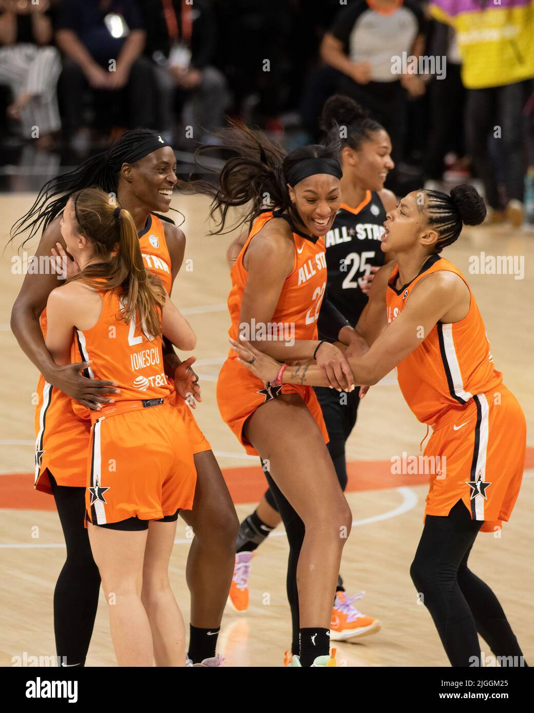 July 10, 2022, Chicago, Illinois, United States WNBA AllStar Game Aja