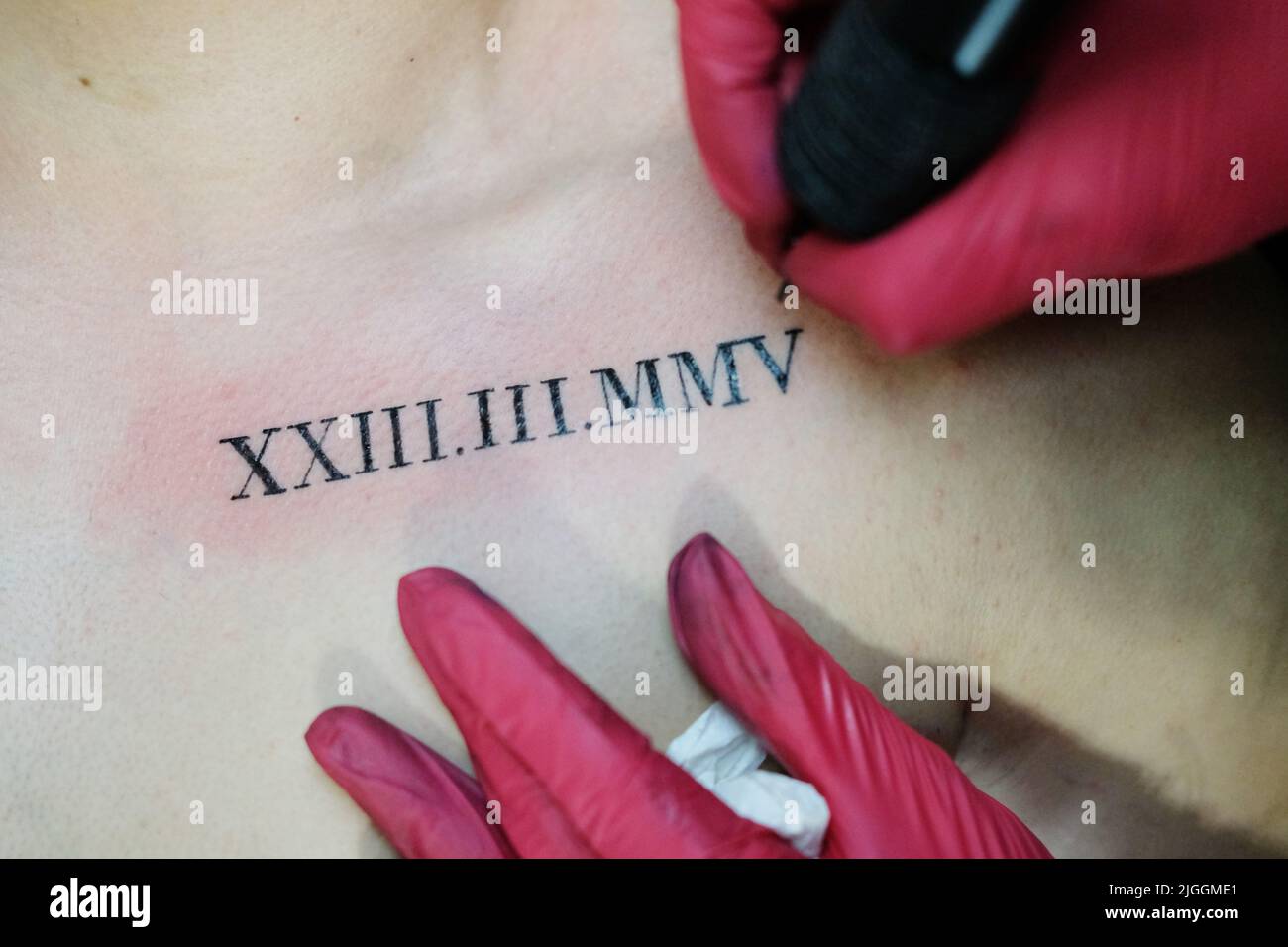 Roman Numerals Tattoo - Best Tattoo Ideas Gallery
