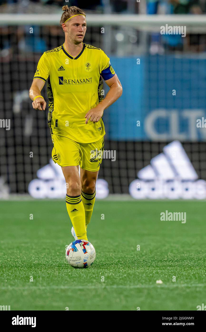 July 9, 2022, Charlotte, North Carolina, United States of America Nashville SC Defender WALKER