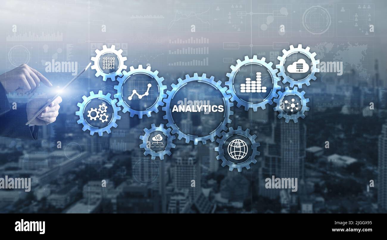 Analytics Data Analysis Strategy Statistic Concept Stock Photo