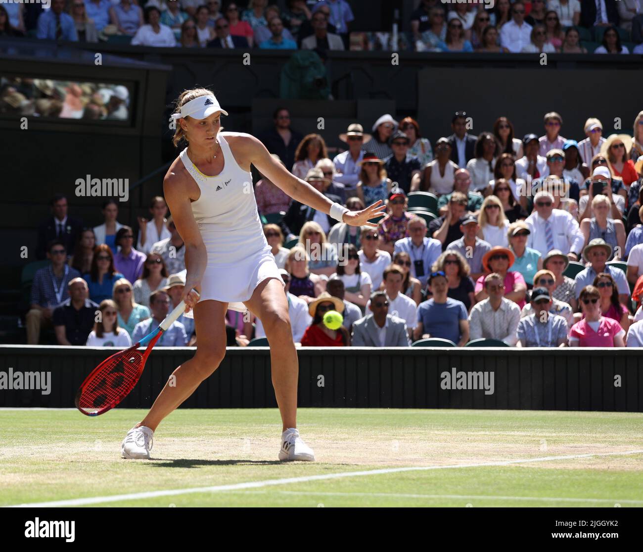 Wimbledon, UK. 09th July, 2022. Elena Rybakina