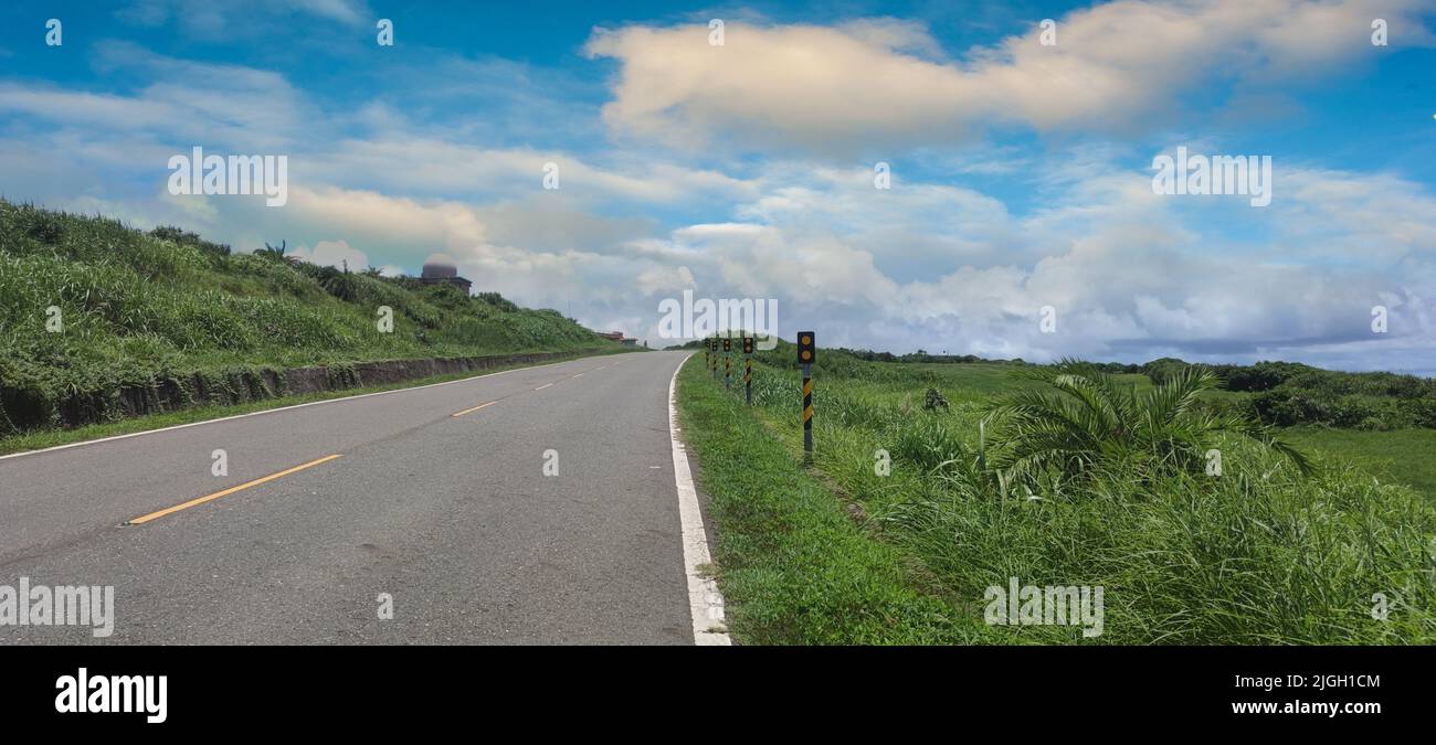 Peony Township, Pingtung County - 9 Jul, 2022 : Kenting, Xuhai beautiful scenery in the south of Taiwan, Xuhai, Kending, Pingtung County Stock Photo