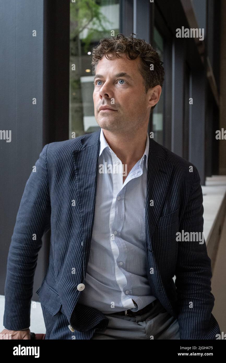 Netherlands, The Hague, 20220708. Portrait of Jeroen van Wijngaarden