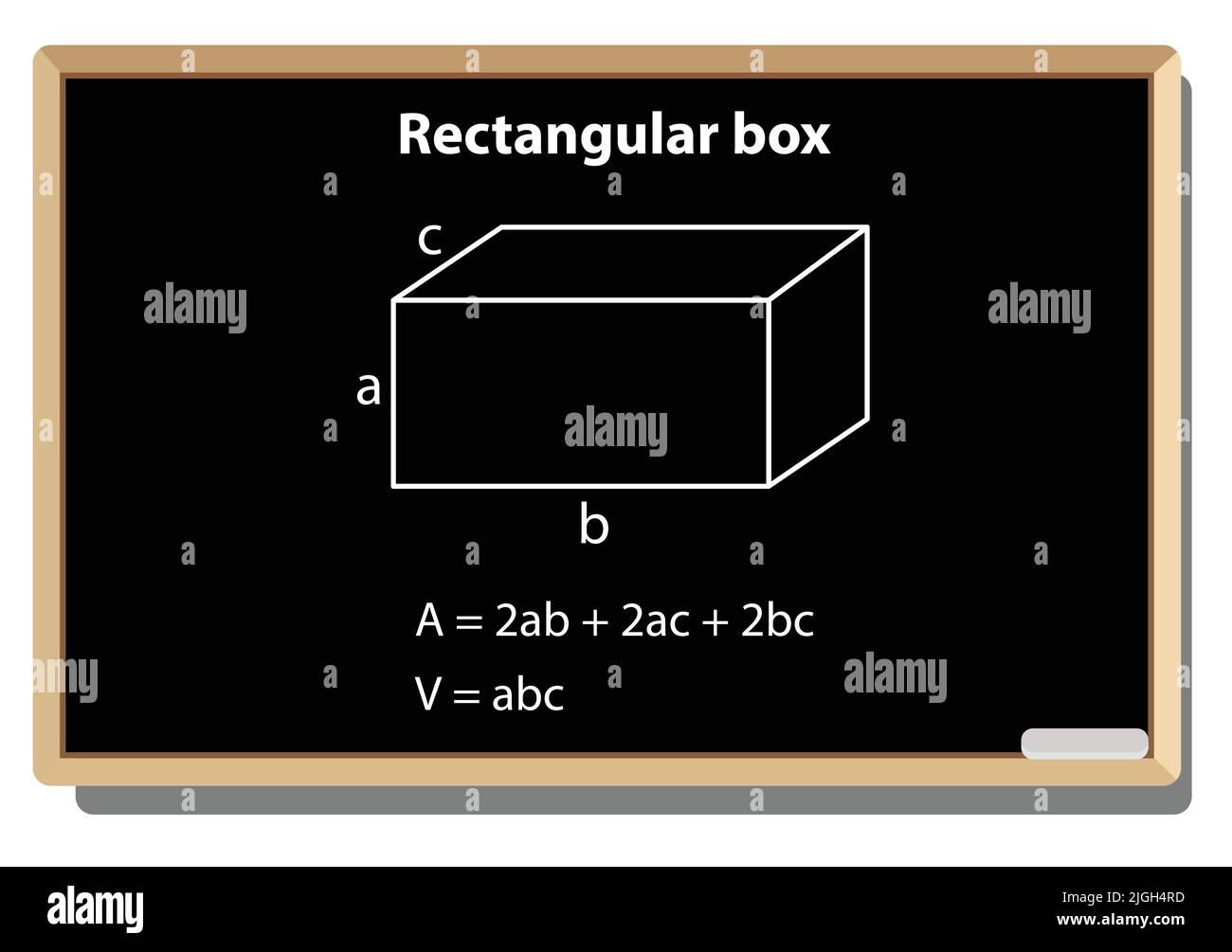 Black rectangular box Stock Vector Images Alamy