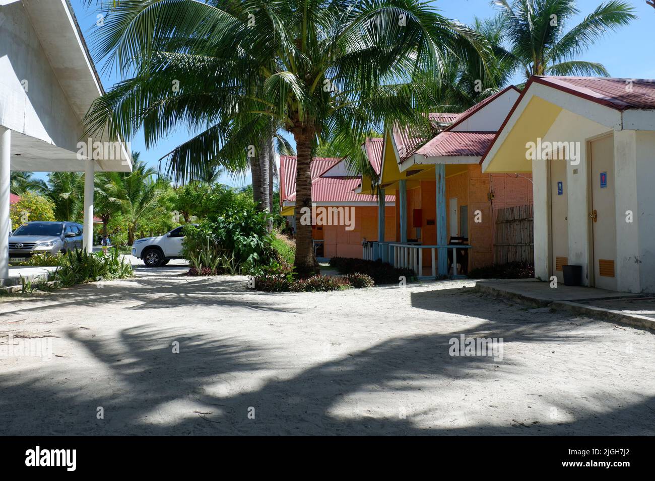 A great sunny day at Bantayan Island Stock Photo