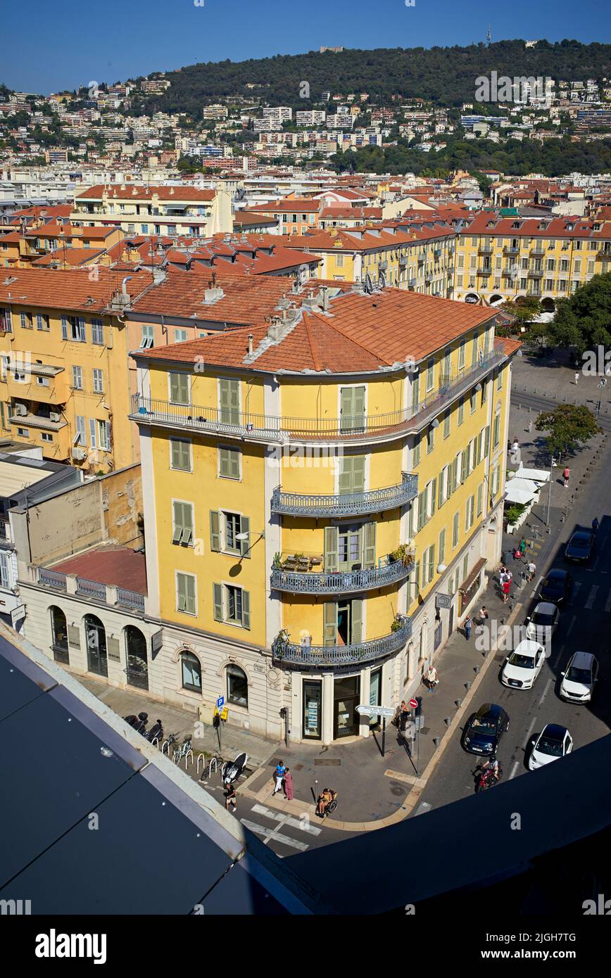 © 2022 John Angerson  Old Town area, Nice, France. Stock Photo