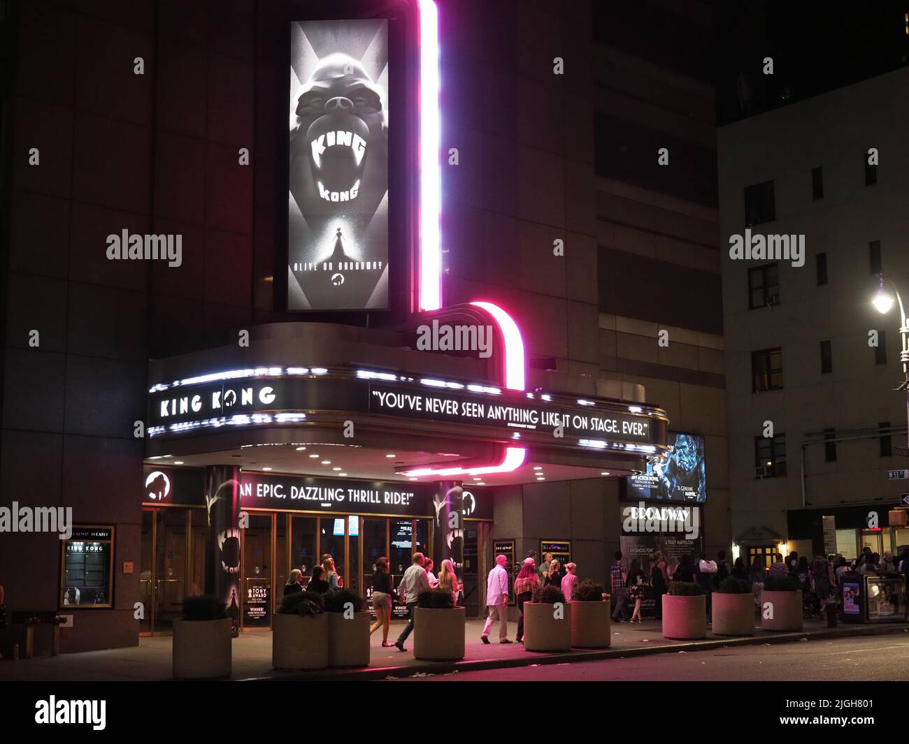 Broadway theatre (53rd street) hires stock photography and images Alamy
