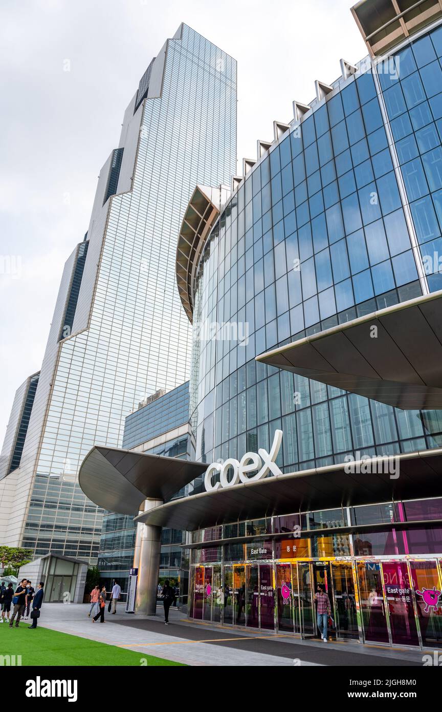 Seoul, South Korea - June, 2022: COEX mall in the Gangnam District in Seoul city South Korea. Stock Photo