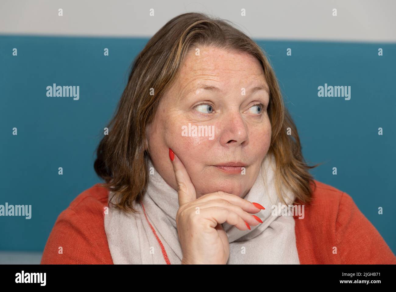 Joanna Scanlan, British actress and screenwriter Stock Photo Alamy