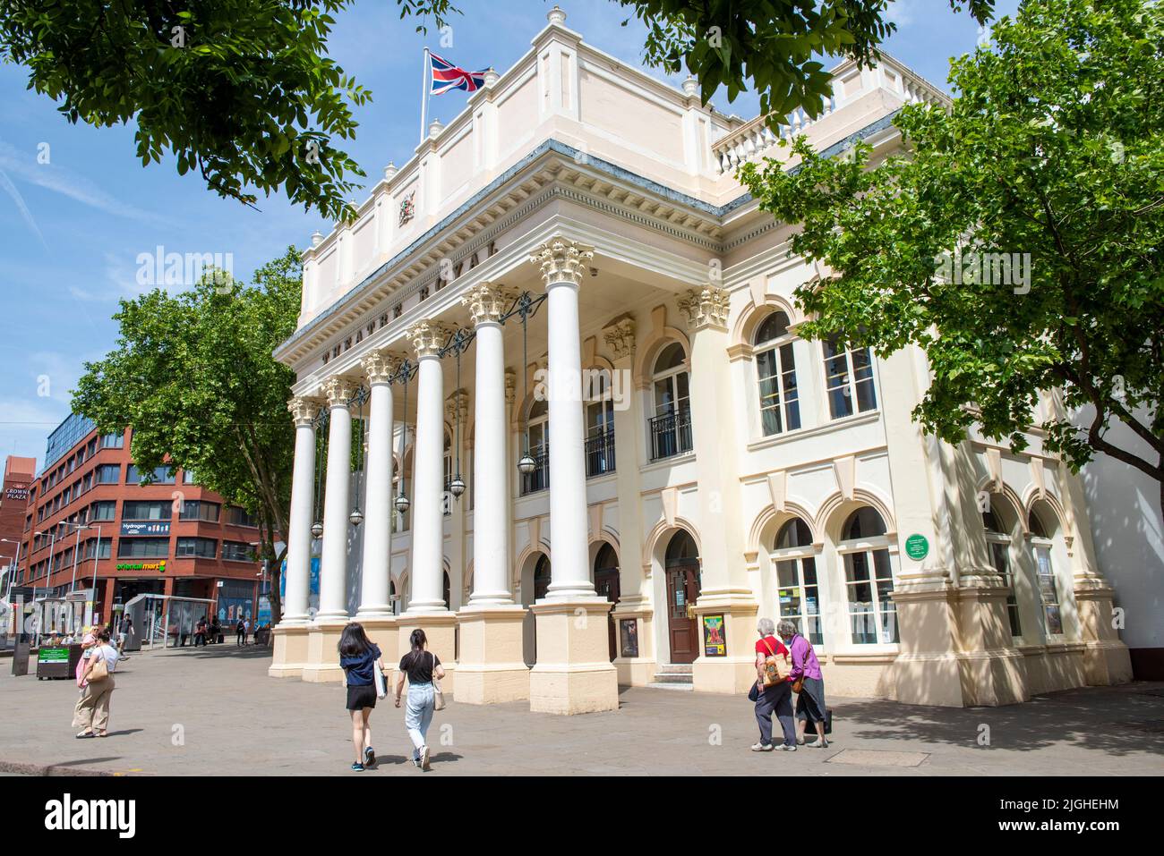 The Theatre Royal in Nottingham City, Nottinghamshire England UK Stock